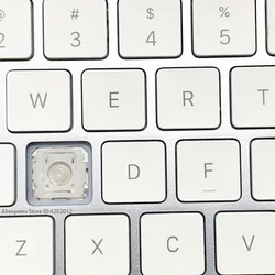 Replacement Keyboard Laptop KEY & Clips For Apple Magic Keyboard with Numeric Keypad A1843 MQ052L/A White Cap Keycap And Hinge