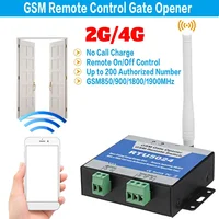 Abridor de puerta RTU5024 2G/4G GSM, interruptor de acceso inalámbrico, teléfono eléctrico, relé de llamada libre, 850/900/1800 MHz