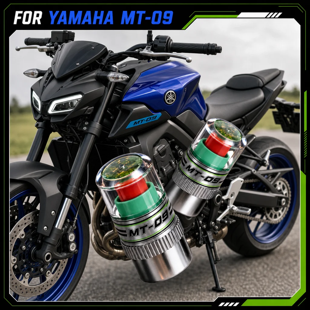 

Motorcycle Tire Air Pressure Monitor Alert 2Pcs/set Indicator Tire Valve Cap Gauge Motorcycle Accessorie For YAMAHA MT-09