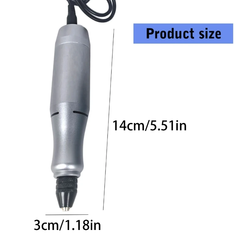 20V 18000RPM 40W Miniature Portable Lithium Electric Grinder for Forward Reverse Stepless Speed Adjustable Electric Drill