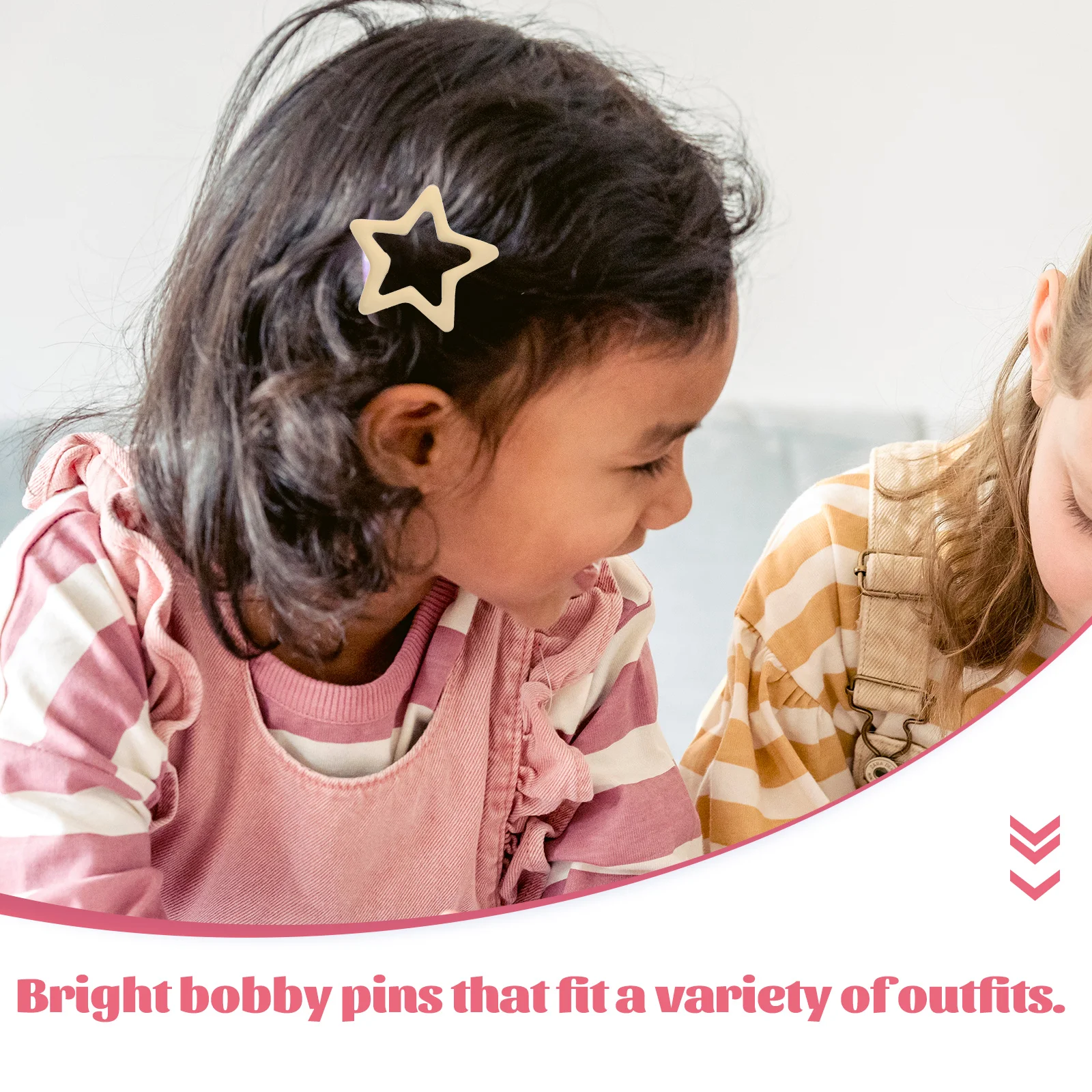 

20 Pcs Accessories Kid Hair Accessories for Kids Girls Hollow Clip Toppers Light Color Hairdressing Bobby Pins Decorations