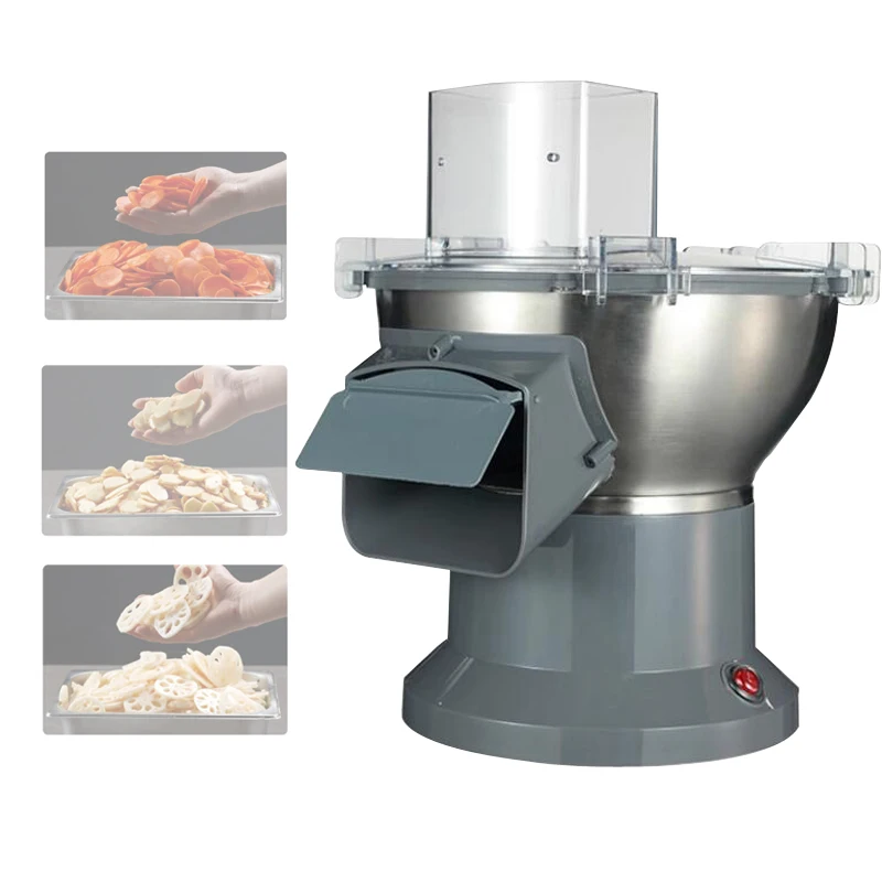 Vegetable Cutter Commercial Multi-function Slicer Cut Loofah Fruit Potato Radish Stainless Steel Vegetable Cutter Machine