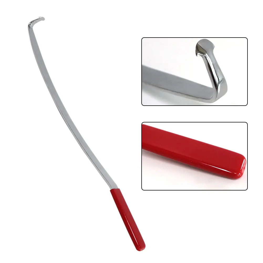 

Car Dent Repair Tool for Auto Body Seamless Shaping Sheet Metal Repair with Rubber Handle and Whale Tail Design