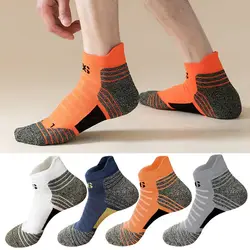 Deodorant Antibacterial Sports Boat Socks Sweat Absorption Breathable Running Elastic Socks Nano Copper Fiber