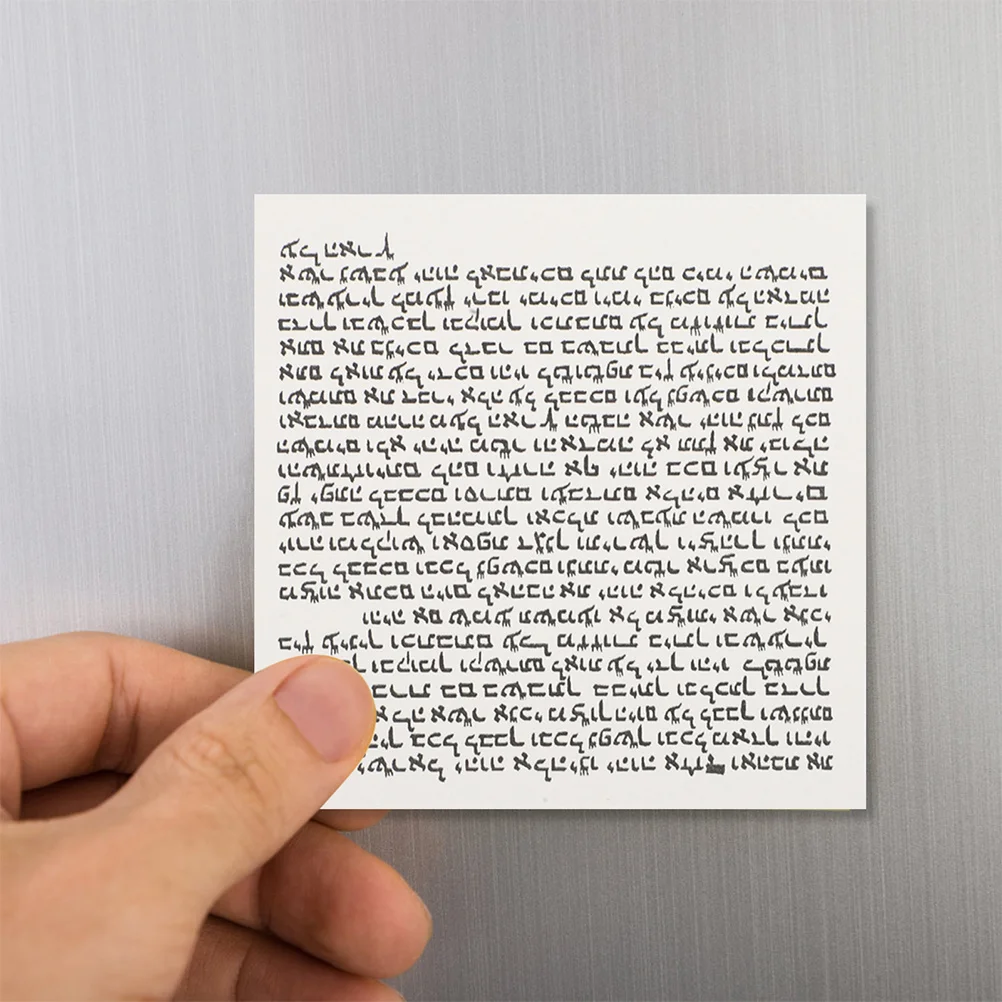 

100Pcs Jewish Mezuzah Scroll Rackscroll Door Blessing Parchment Home Decor Judaica Hanukkah Housewarming Present