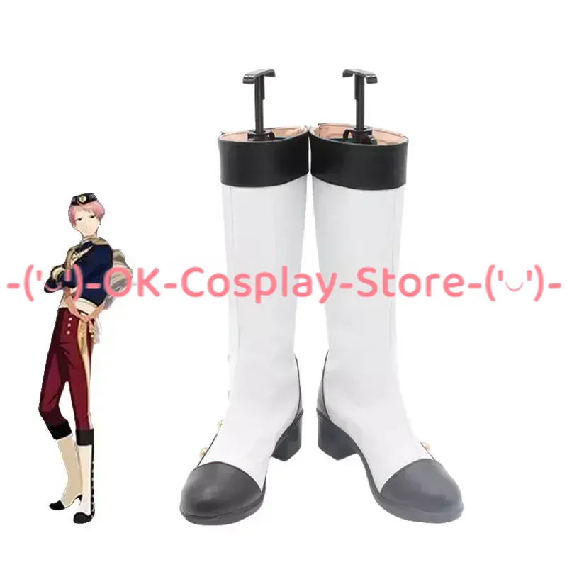 

Itsuki Shu Cosplay Shoes Game Ensemble Stars Cosplay Prop PU Leather Shoes Halloween Carnival Boots Accessories Custom Made