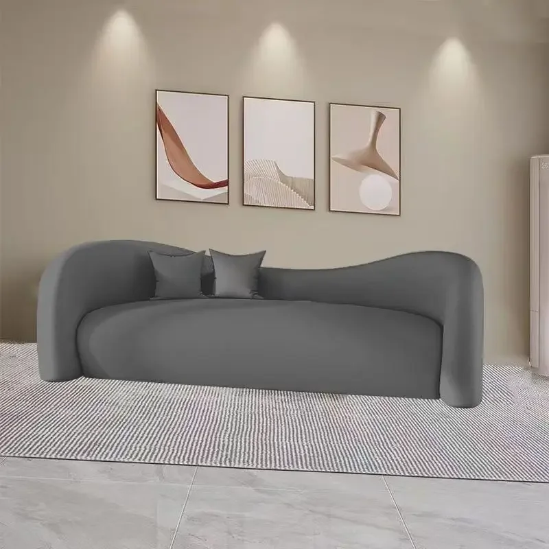 الحد الأدنى الأريكة غرفة المعيشة الأرائك مصمم رخيصة Loveseat كسول غرفة المعيشة الأرائك صالة الأثاث الأوروبي Divano ما بعد الحداثة #4