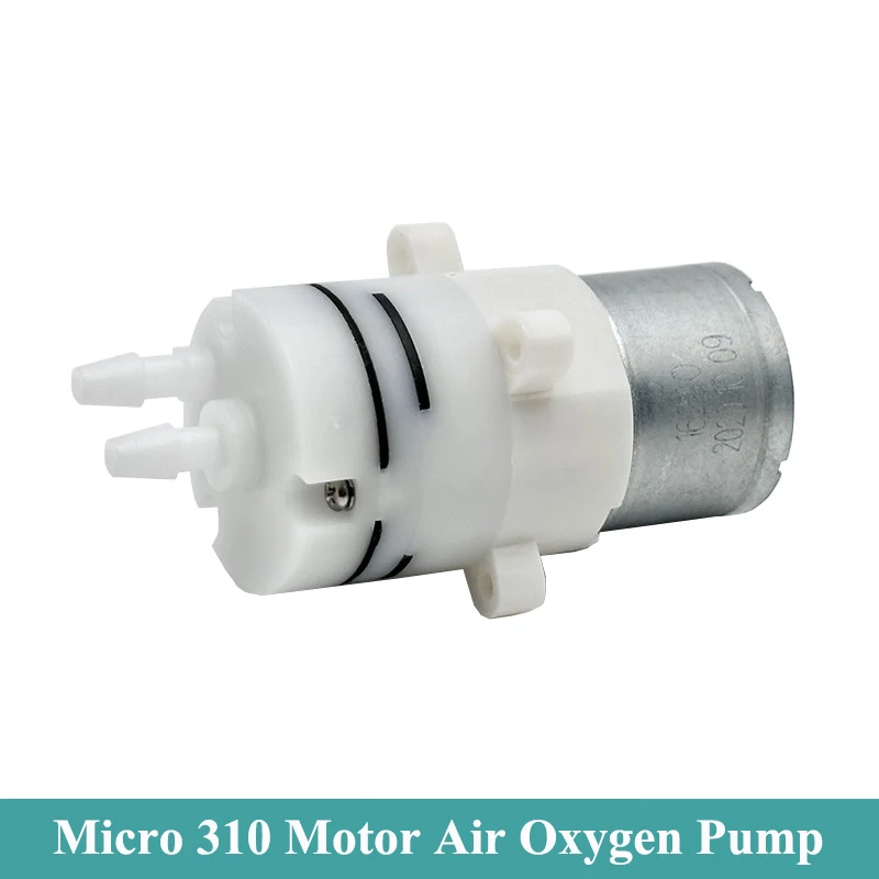 Small Mini 310 Air Pump Oxygen Pump DC 3.7V-5V Micro Inflator Pump DIY Aquarium Water Fish Tank Electronic Sphygmomanometer
