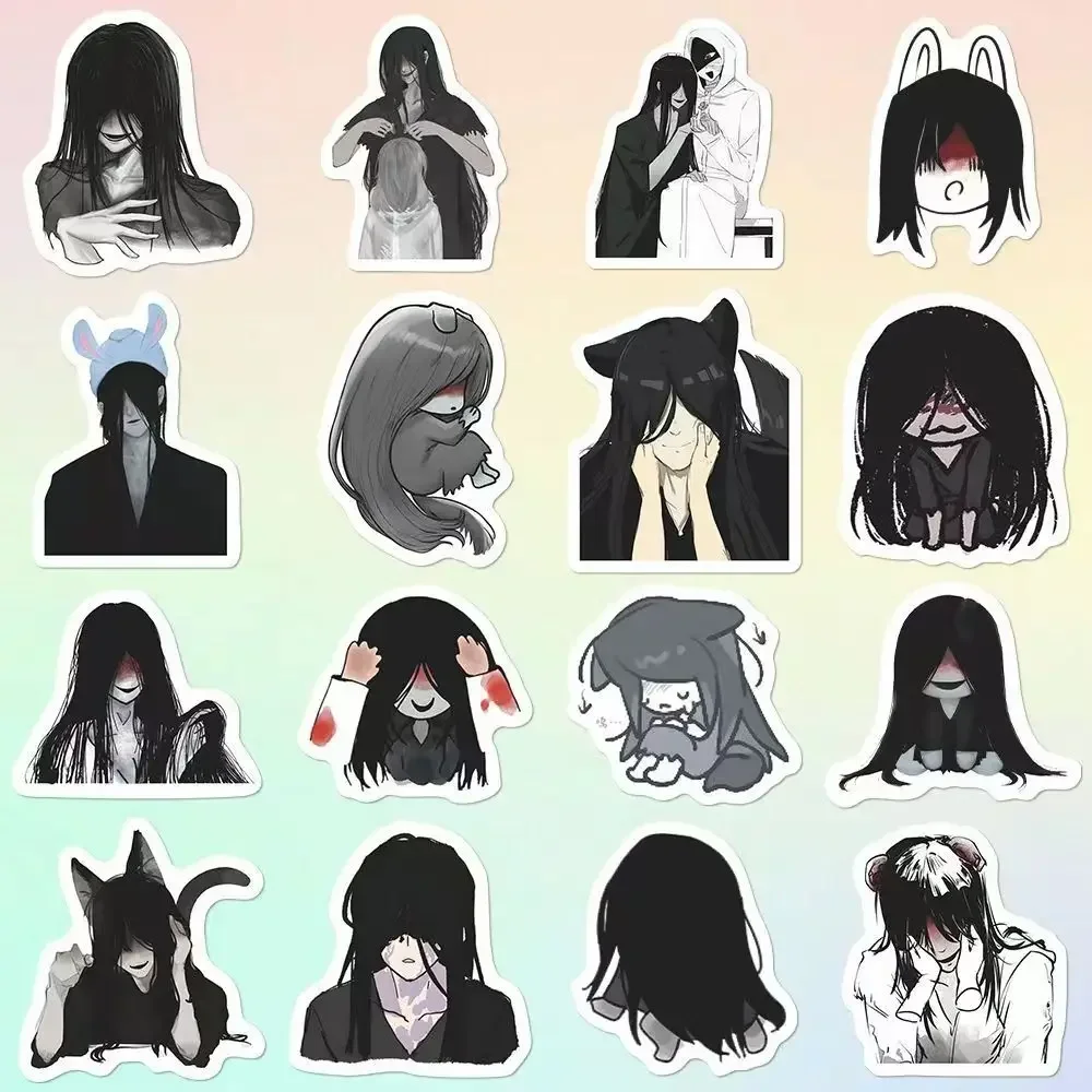 100 шт. Homicipher Pack, смешанный аниме-автомобиль для ноутбука, скейтборда, коврик для велосипеда, мотоцикла, PS4, телефон, большая наклейка, ПВХ, гитара, холодильник