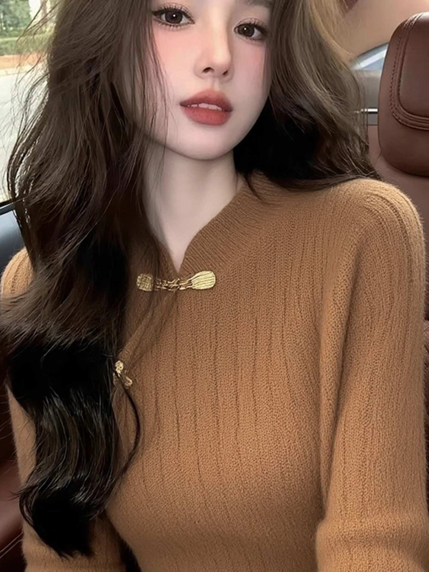 Morbido Camere lavorato a maglia lungo Sve Slim Fit Top invernale Design alla moda Comodo da donna Faion Commute Sle Versione coreana