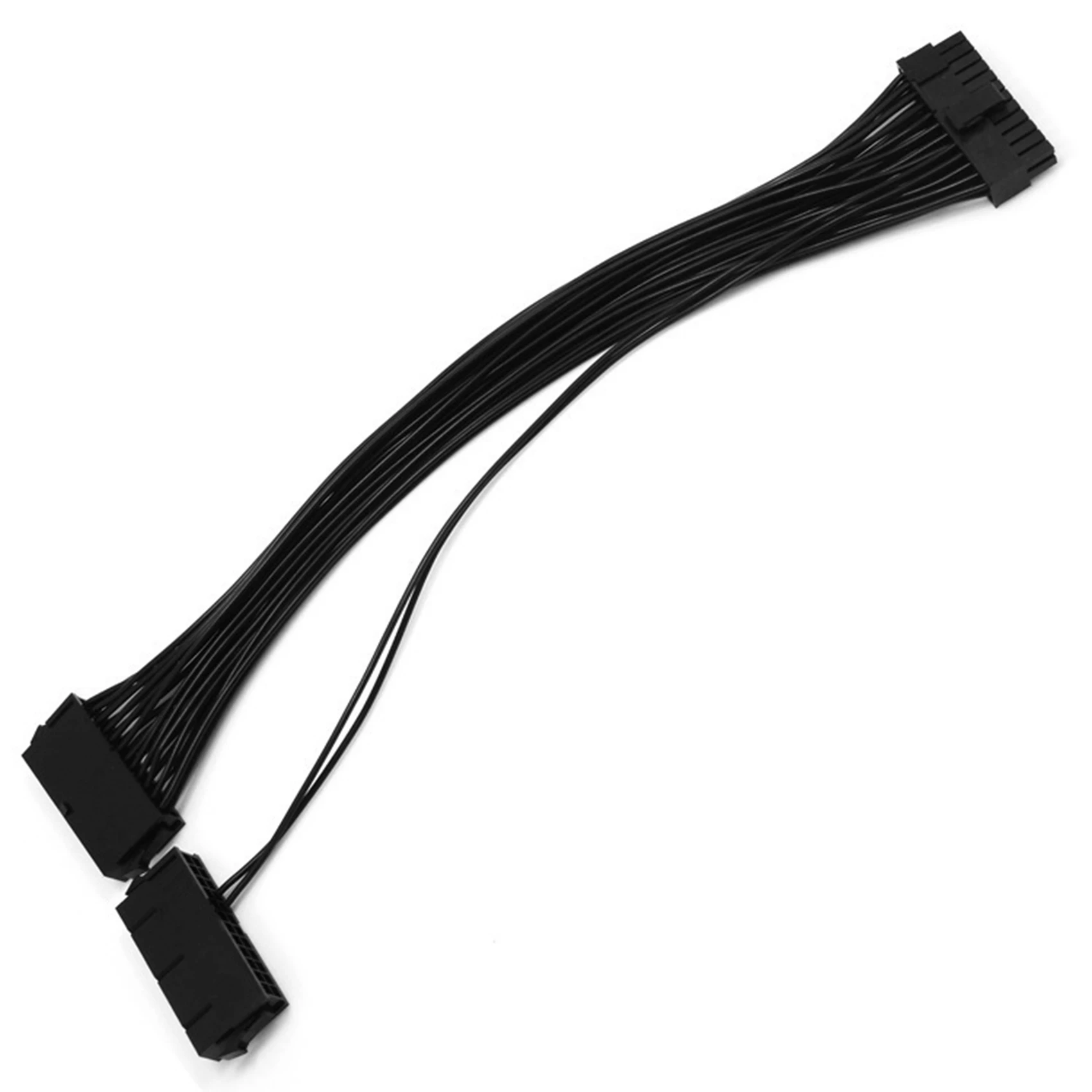 2 шт. ATX 24-контактный блок питания шнур питания 18AWG силовой синхронный стартовый кабель адаптер материнской платы для BTC