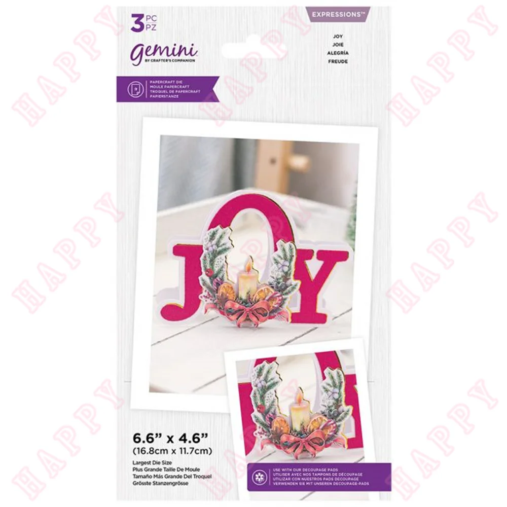 

Christmas Alphabet Flower Joy Metal Cutting Dies Scrapbook DIY Decoration Embossing Template Paper Blade Punch Handmade Paper