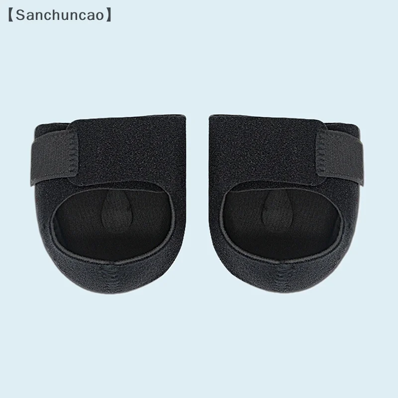 San1 คู่ Ultra Soft Heel Pad นอนไม่หลับ Acupoint Insoles ป้องกันส้นเท้าความอบอุ่นส่งเสริมการไหลเวียนโลหิต