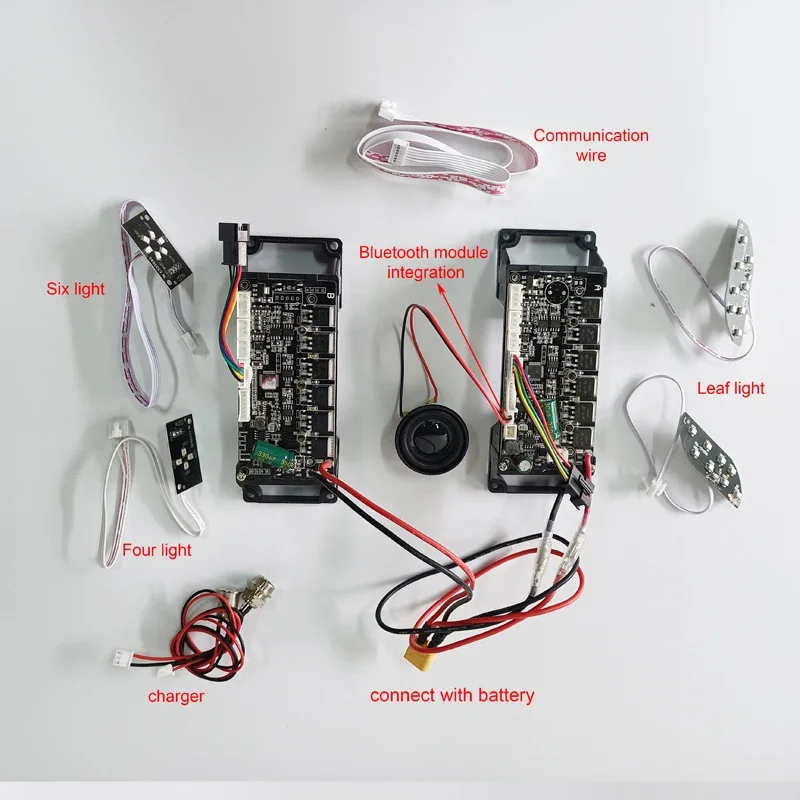 Original 6.5 Inch Scooter Double System Control Motherboard PCB for 2 Wheel Self Balancing Electric Hoverboard Parts