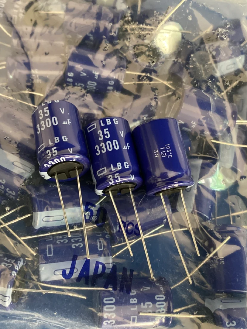 50pcs/lot Japanese original NIPPON LBG series high frequency long life electrolytic capacitor free shipping