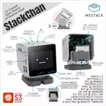 【¥16,444】M5Stack StackChan AIデスクトップロボット（ESP32-S3） StackChan 特別割引-アリエク特価アラート
