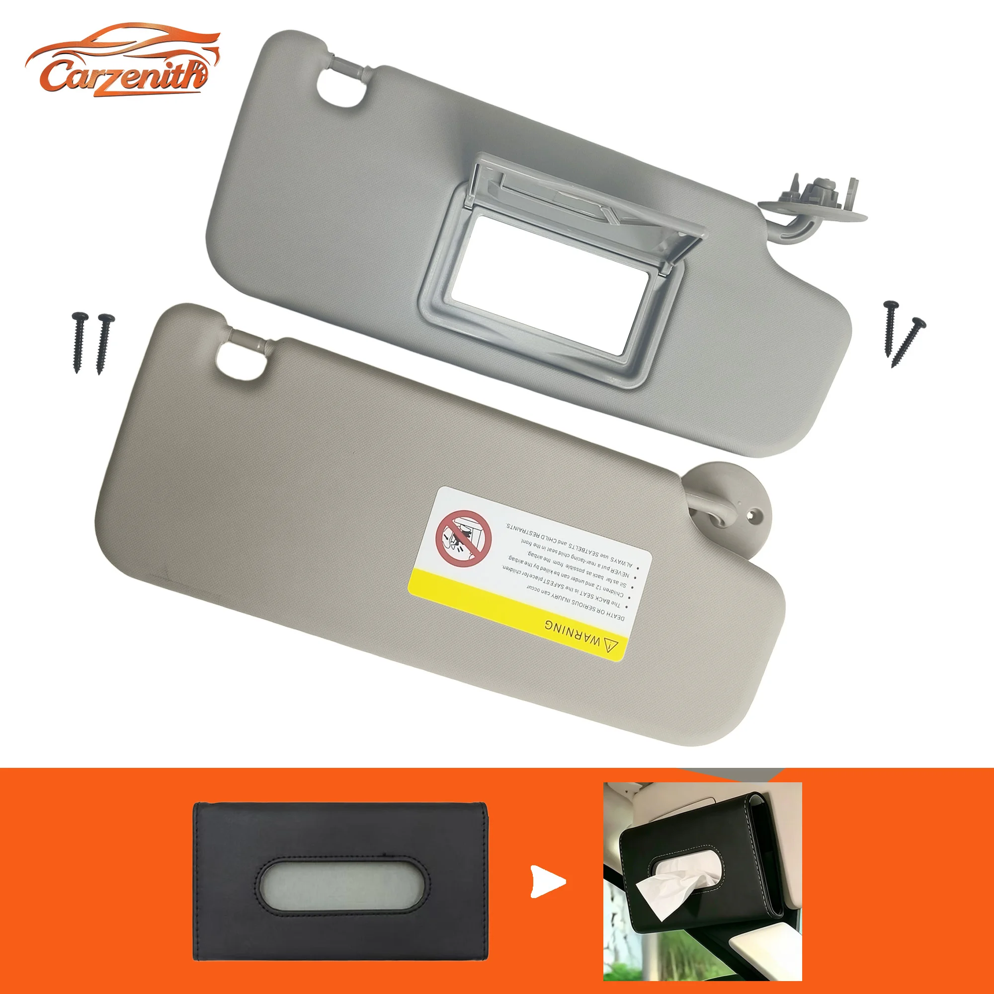 Car Sun Visor For Chevrolet Sonic/Aveo T300 Spark M300 Beat Opel Karl/Vauxhall Viva C16 Ravon R2 R4 2011 2012 2013-2020 Sunvisor