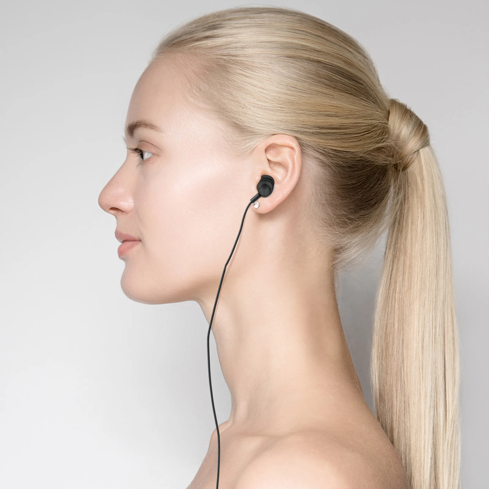 

Type C 12mm In Ear Earbud Earbuds Noise Earphone With Earplugs Earphones Canceling Microphone for Work Travel Fitness