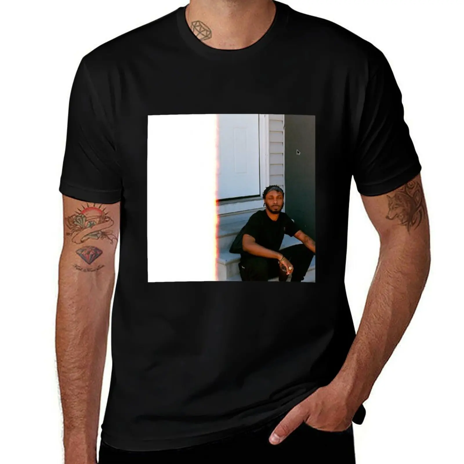 

JPEGMAFIA Veteran Album Cover T-Shirt Outdoor Working T-Shirt