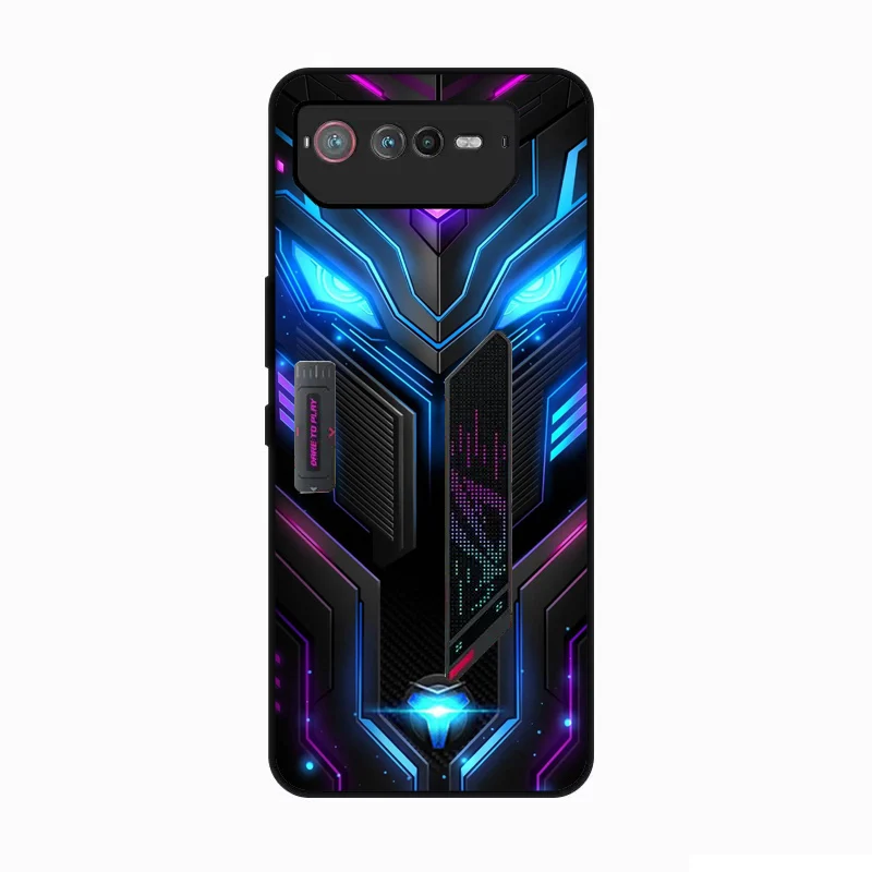 9H Glass Case For Asus ROG 6 Cases ROG6 Hard Tempered Glass Phone Back Cover For ASUS Rog 2 3 5 5S Rog Phone 7 Shell ROG7 ROG8 9 - view 3
