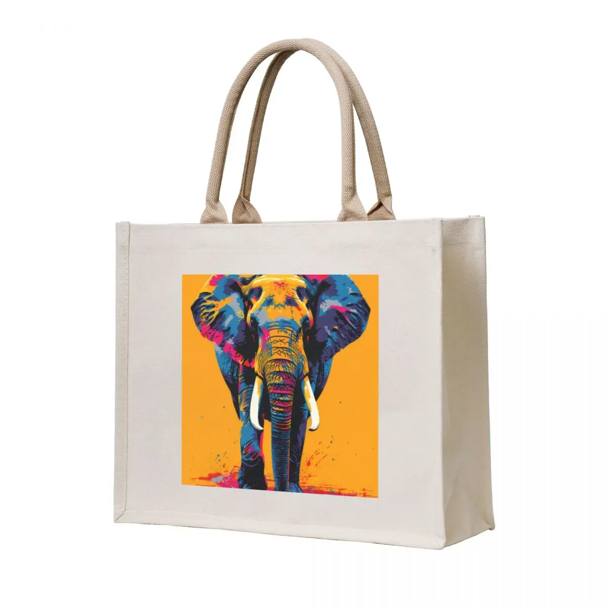 

Elephant Africa savanna Tote Bag Women's shopping bag handbag shopper bag woman