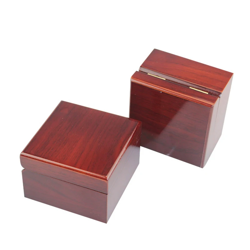 1Pc Fashion Wooden Watch Box with Display Pillow Case Holder Organizer Watches Display Box Bracelet Jewelry Boxes Storage