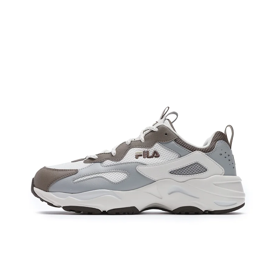FILA Tracer Versatile Abrasion Resistant Low top Running Shoes Men's Gray F12M442126FVH