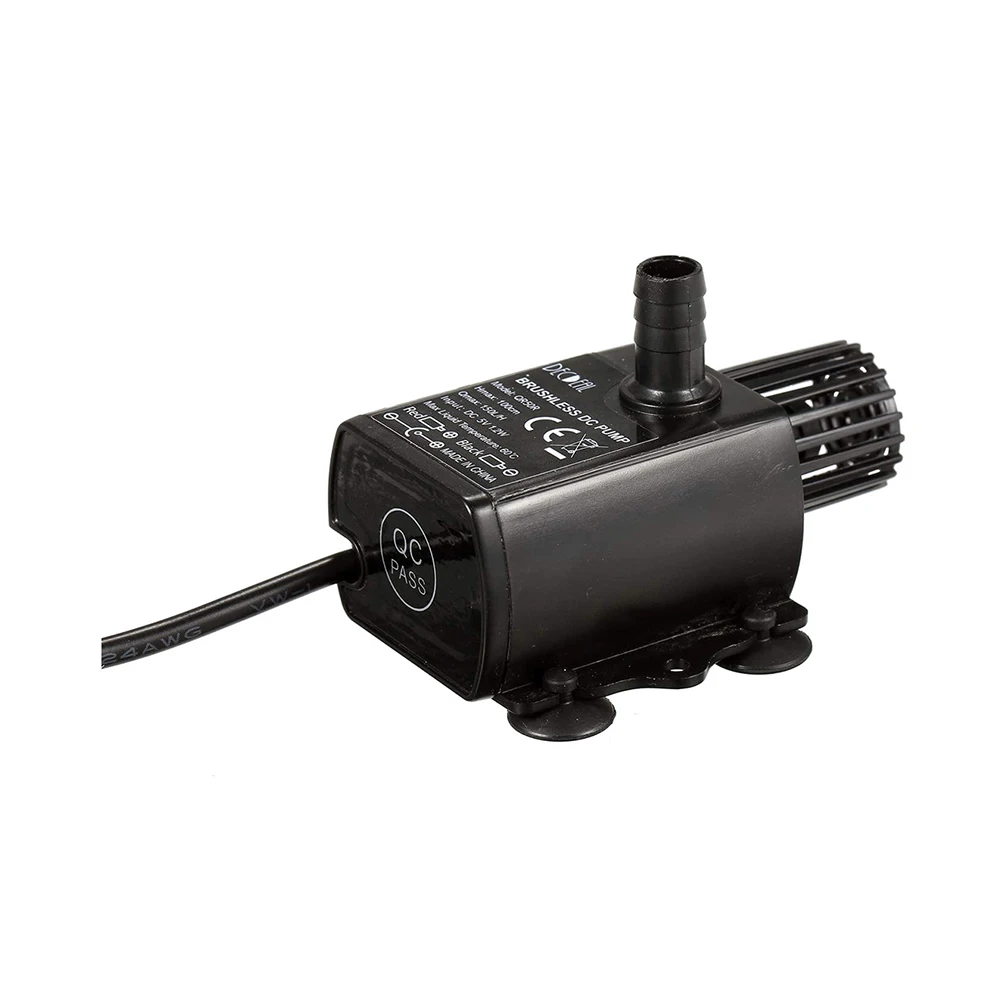 

Бесщеточный водяной насос для домашней аквакультуры, диаметр выхода воды 8,5 мм, максимальная скорость потока 150 л H для испарительных охладителей