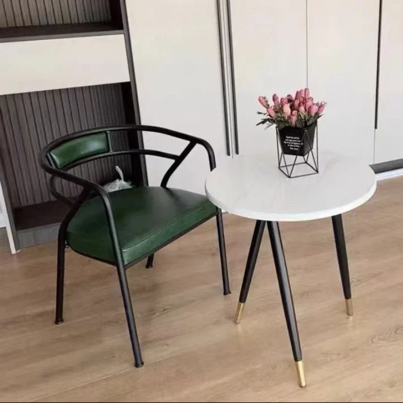 

Luxury Arm Dining Chairs Living Room Modern Nordic Outdoor Dining Chairs Banks Design Sillas Comedor Home Furniture SR50DC