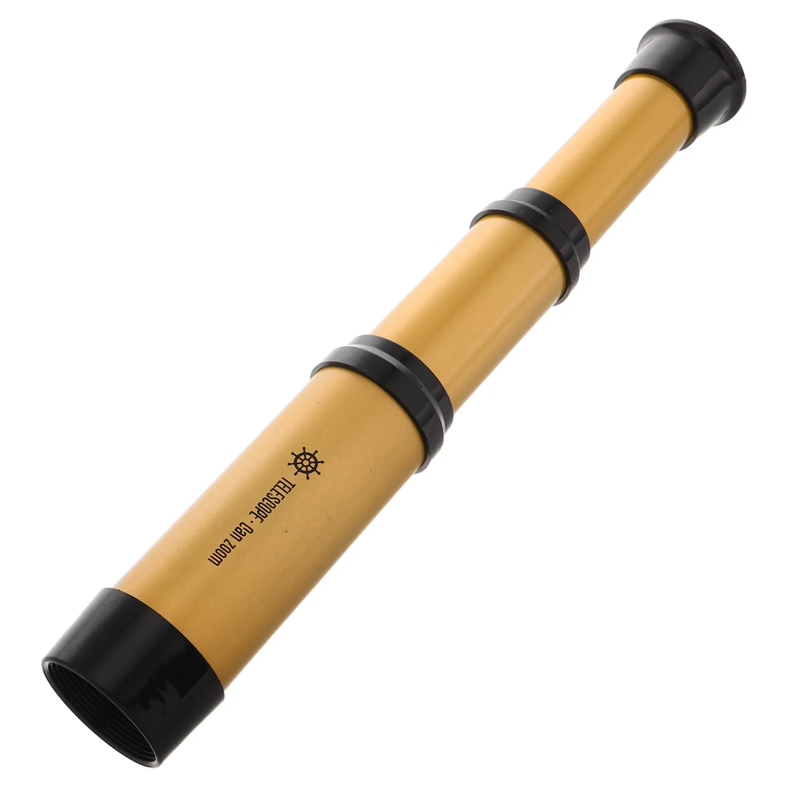 Kids Pirate Telescope Handheld Portable Retractable Cartoon Style for Pretend Play Science Exploration Adventure