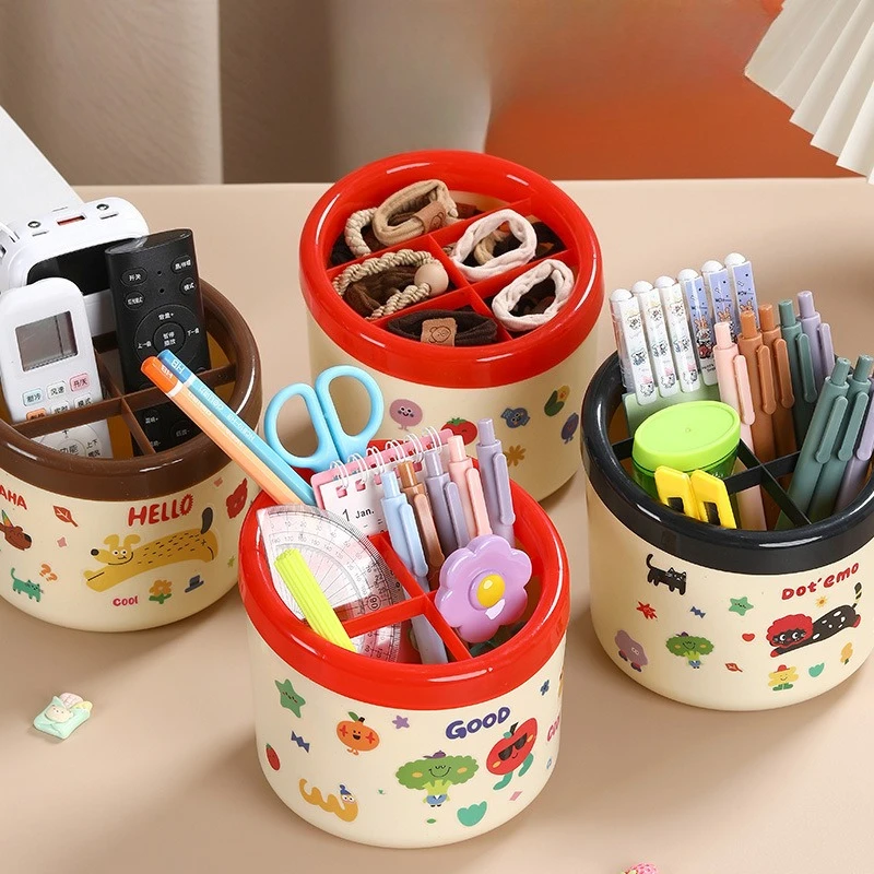 

Girl Series Creative Cartoon Pen Holder Pen Holder Is A Lovely, High-profile Plastic for Girls, Students and Office Desks
