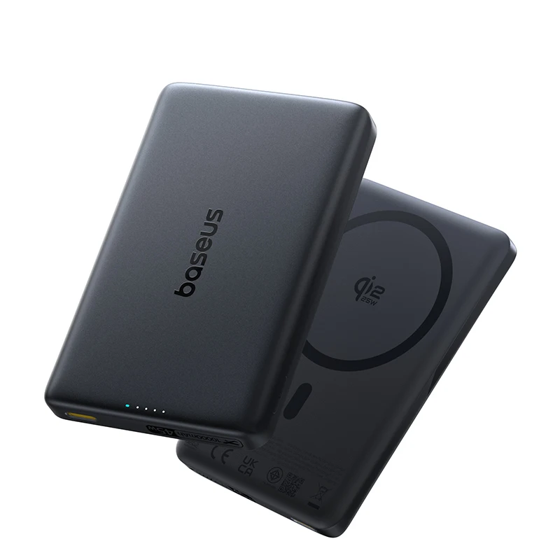 Baseus Qi2.2 25W Powerbank 10000mAh Magnetische Draadloze Oplading PD 45W USB-C Powerbank voor iPhone 17 16 Pro Max Samsung S25 - afbeelding 2