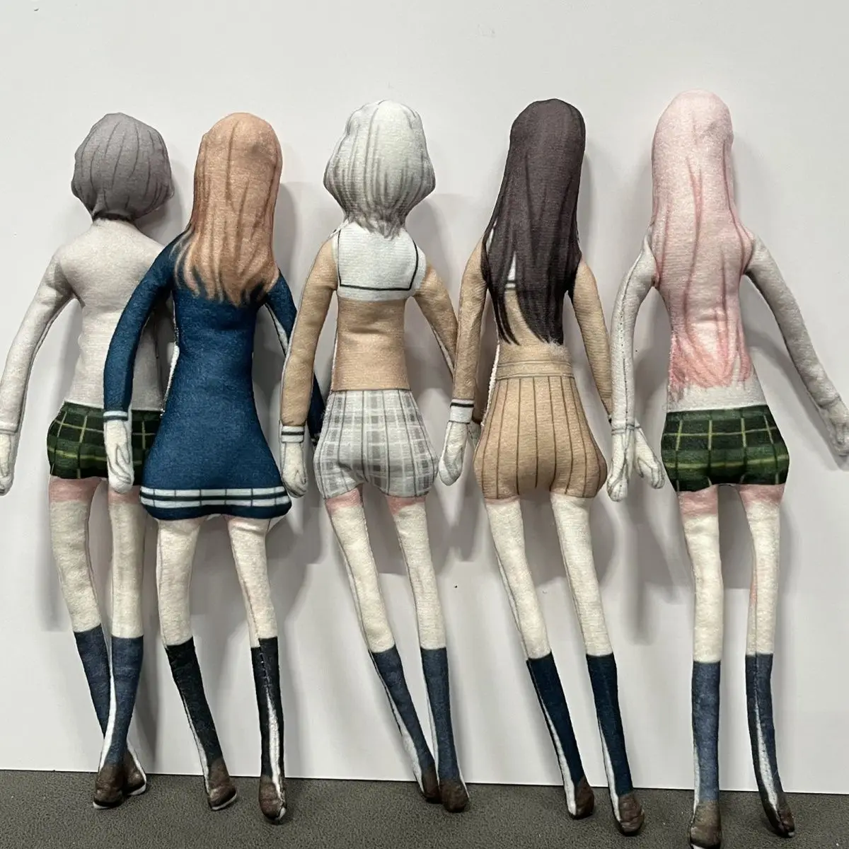 28cm MyGO!!!!! Abstract Plush Doll with Skeleton Jointed Anime Figure Collectible Gift for Fans Room Decor Toy