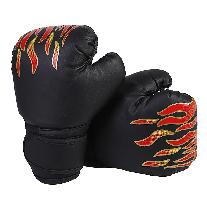 Boxhandschuhe, atmungsaktiv, PU-Leder, Kampfhandschuhe, Kinder, Boxtraining, Kickboxen, Handschuhe für Fitnessstudio, drinnen und draußen, Sport