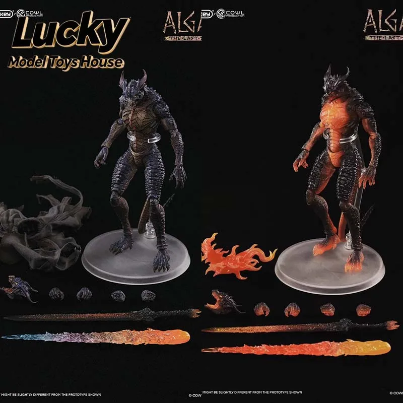 

Оригинальная фигурка Romankey X COWL 1/12 The Last Scion Algar Dragon Monster, коллекция экшн-фигурок, ограниченная серия с пламенем, подарки солдата
