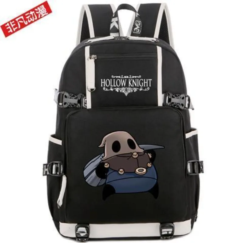 Hollow Knight Backpack Anime Cartoon Personality Large Capacity Printed School Bag for Teen Boys and Girls Birthday Gift view 5