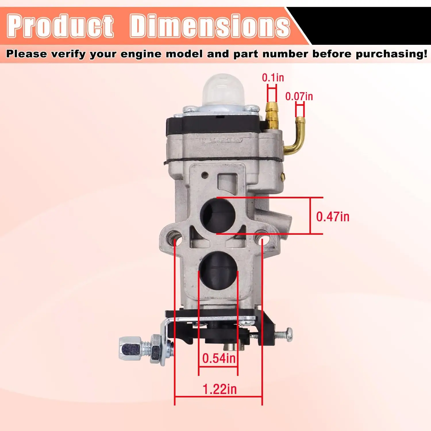 150BT Carburetor for Husqvarna 350BT 350BF 570BTS 580BTS 560BTS 570BFS 150BF 560BFS 580BFS Backpack Leaf Blower Replace 58115580