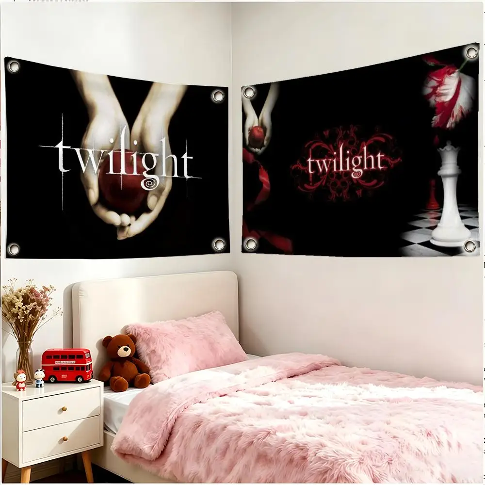 Series Drama Skins Flags Borderless Four Ring Ornament Indoor Outdoor Decoration Quick Hang Install