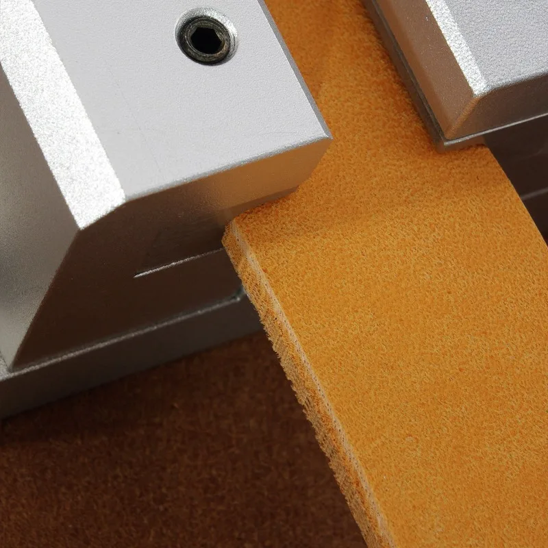 Leather Edge Beveler Belt Strip Trimmer Semi Circular Leather Skiving Tool DIY Leather Craft Edge Tool