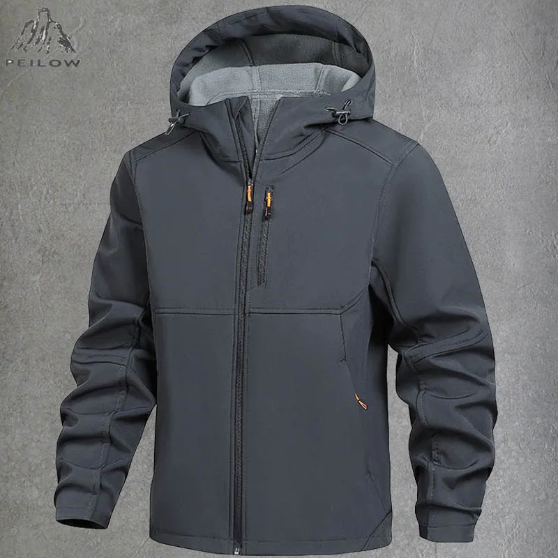 

Military Shark Skin Soft Shell Jackets Men Tactical Windproof Waterproof jacket Men Army Combat Jackets Mens Hooded Bomber Coats
