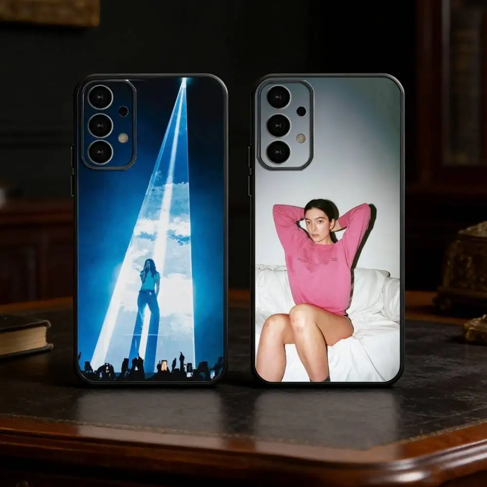 L-Lorde Pure Heroine Virgi Phone Case For Samsung S25,24,21,22,23,30,Ultra,20,Plus,Fe,Lite,Note Soft Black Cover