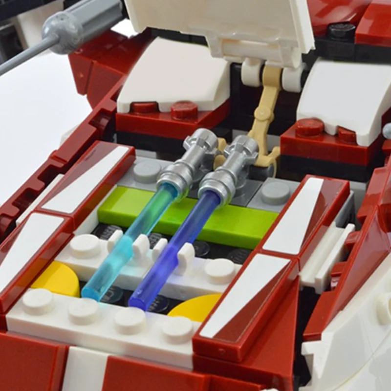 503 قطعة MOC جمهورية استنساخ المكوك ستار نموذج اللبنات العمارة اللعب DIY بها بنفسك فكرة الإبداعية الاطفال هدايا عيد الميلاد عيد الميلاد #3