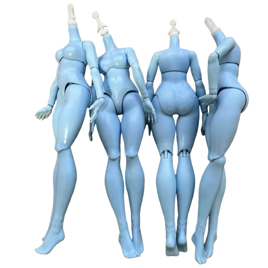 

Big Fashion Sister Fat Doll Body White Black Brown Skin Color 1/6 Size Doll With Hands Girl Collective Toy Figures