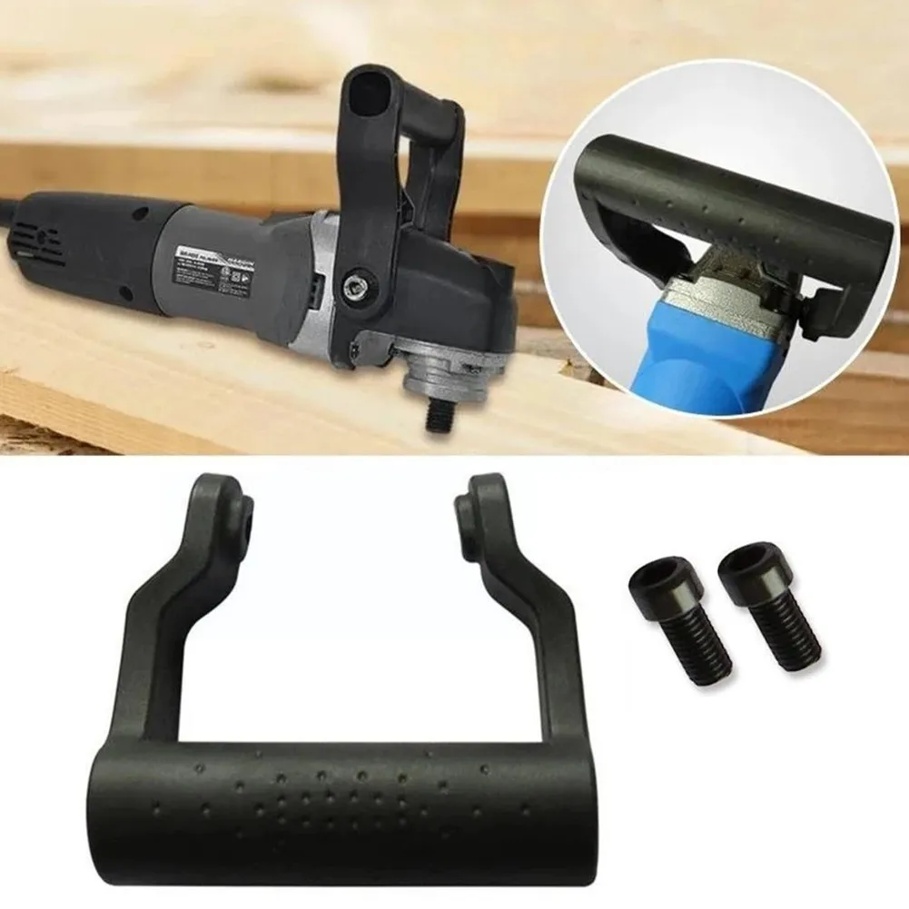 1PCS Auxiliary Handle Non-slip Shock-absorbing 8mm Holder Home Garden Tools Workshop Equipment For 100 Type Angle Grinder