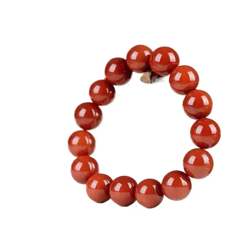 Natural Nanhong Agate Bracelet, Fashion Boutique Men's and Women's Bracelets Wholesale 3