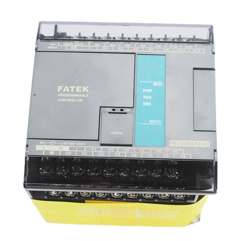 Modul Pengontrol Logika Terprogram TLF Fatek PLC FBs-24MAR2-AC Unit Utama Dasar PLC