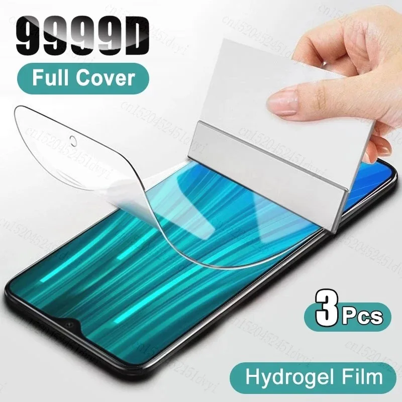 3 Stück Hydro gel folie für Samsung Galaxy F14 F23 F13 F04 F34 F54 F62 F22 F41 F12 F42 F02s F52 5G Displays chutz folie