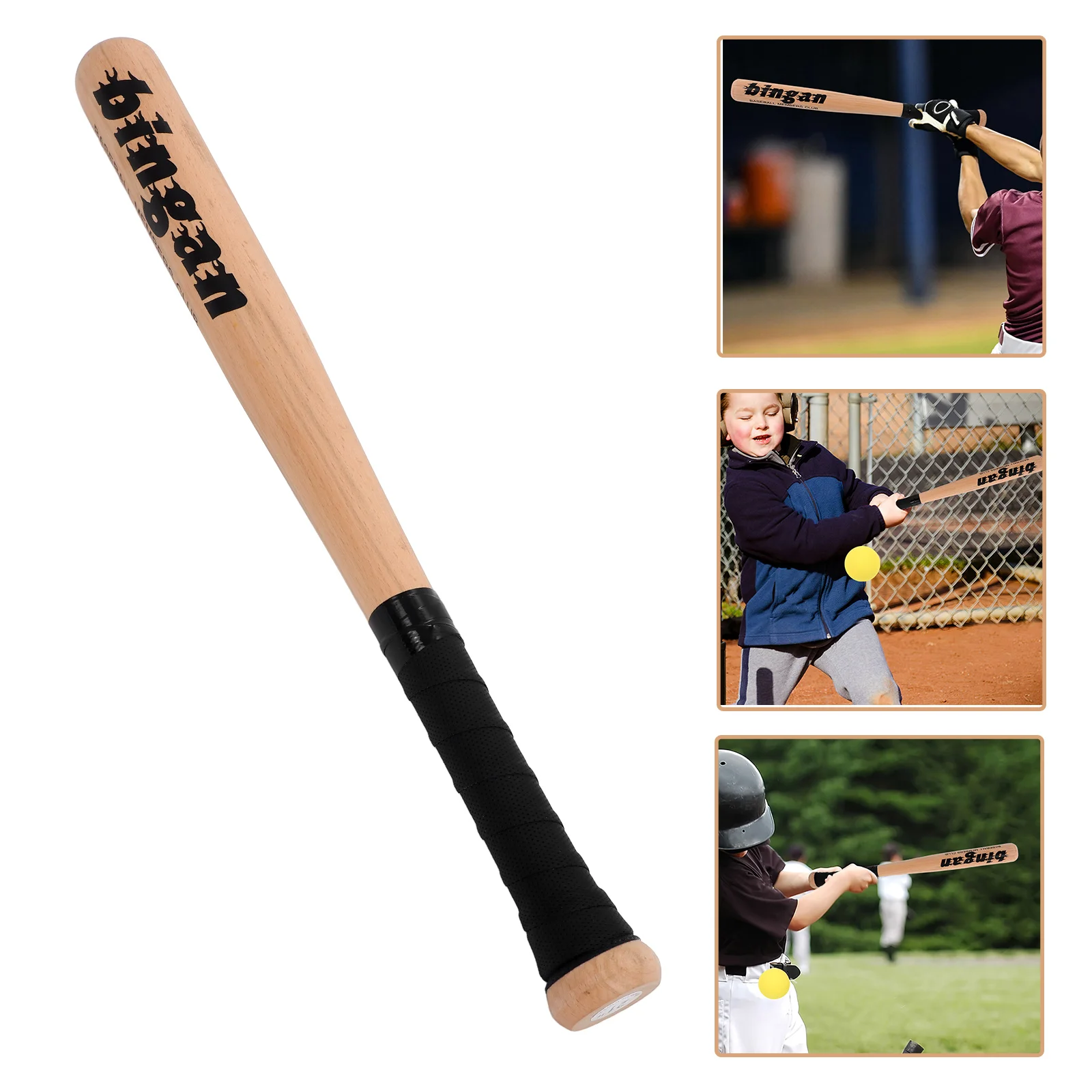 Handheld Baseball Bat Practical Wooden Baseball Bat Stylish Wood Stick for Baseball Sports Bat retro baseball bat