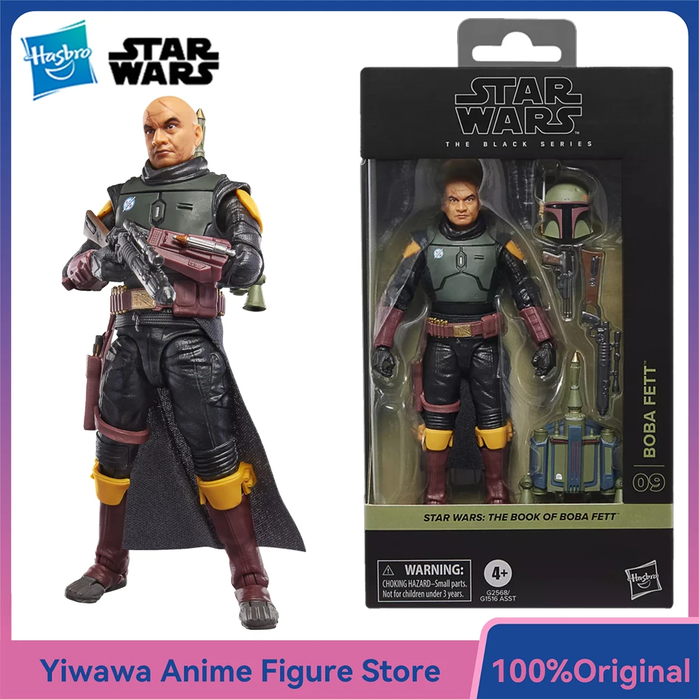 

Оригинальная новая коллекционная фигурка Hasbro Star Wars The Black Series Boba Fett (The Book of Boba Fett) 15 см, модель игрушки