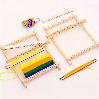 Wooden Weaving Loom Kit 1